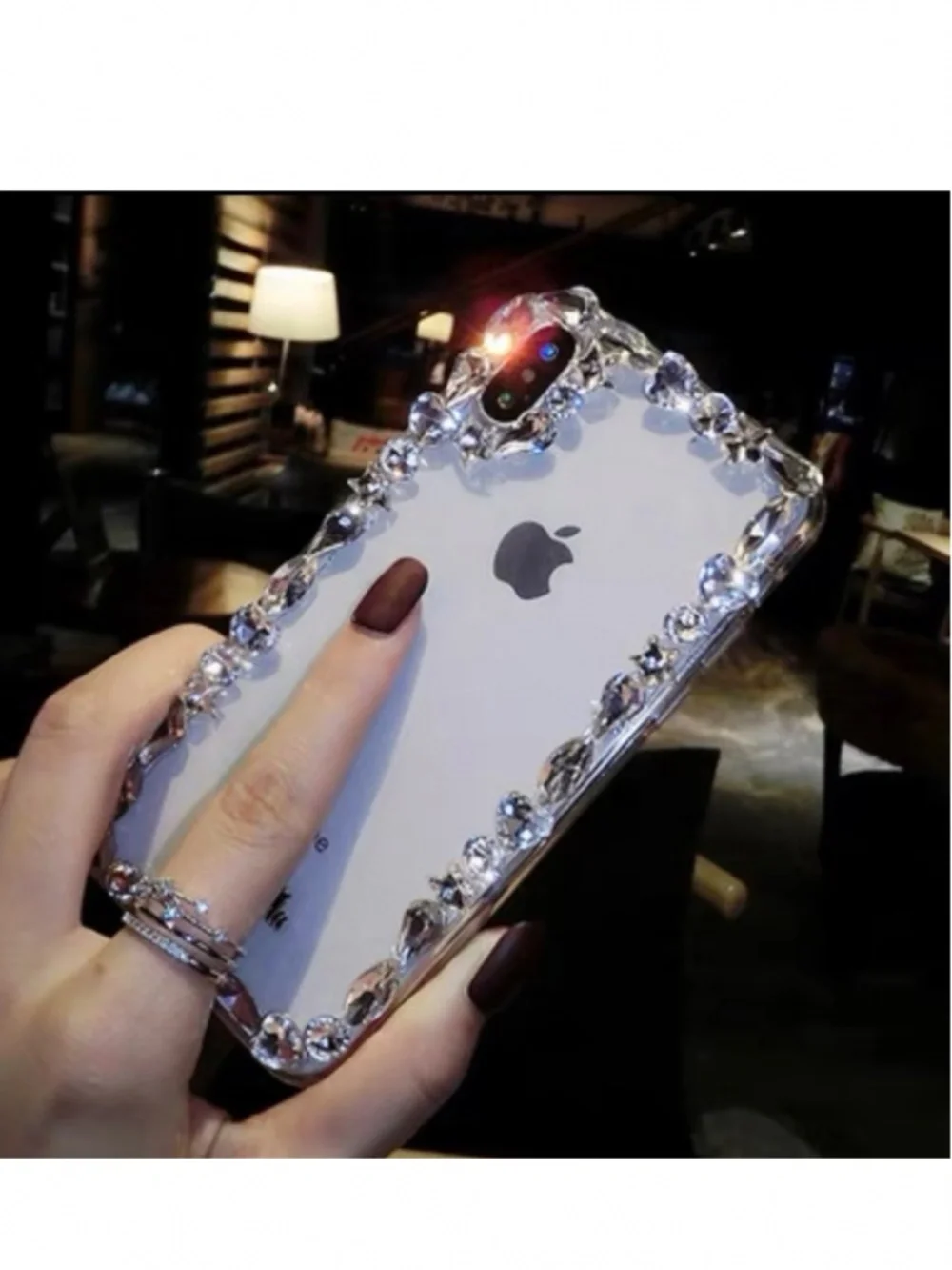 N/A rhinestones iphone